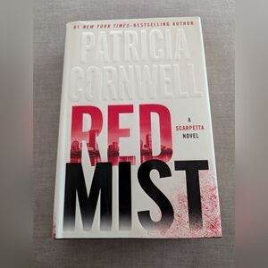 Patricia Cornwell Red Mist Hardcover Book